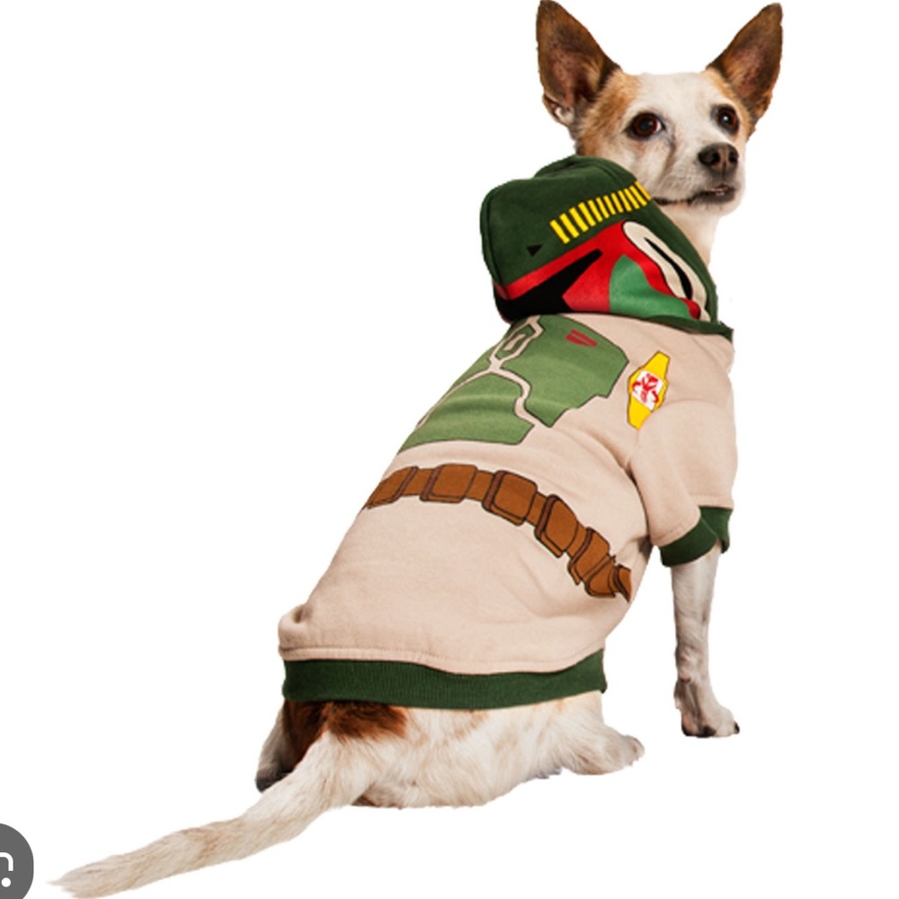 STAR WARS Lucas Film LTD Boba Fett Pet Hoodie Costume